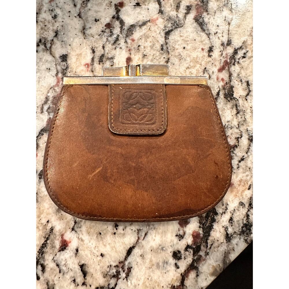 Loewe Brown Leather Wallet